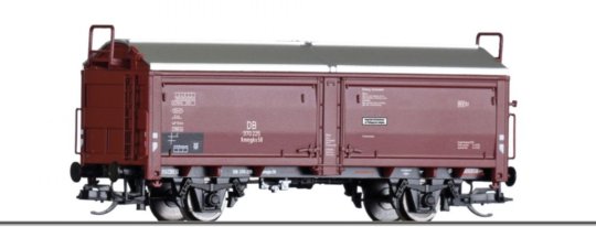 17655 Tillig TT Bahn - Krytý vůz s posuvnou střechou Kmmgks 58