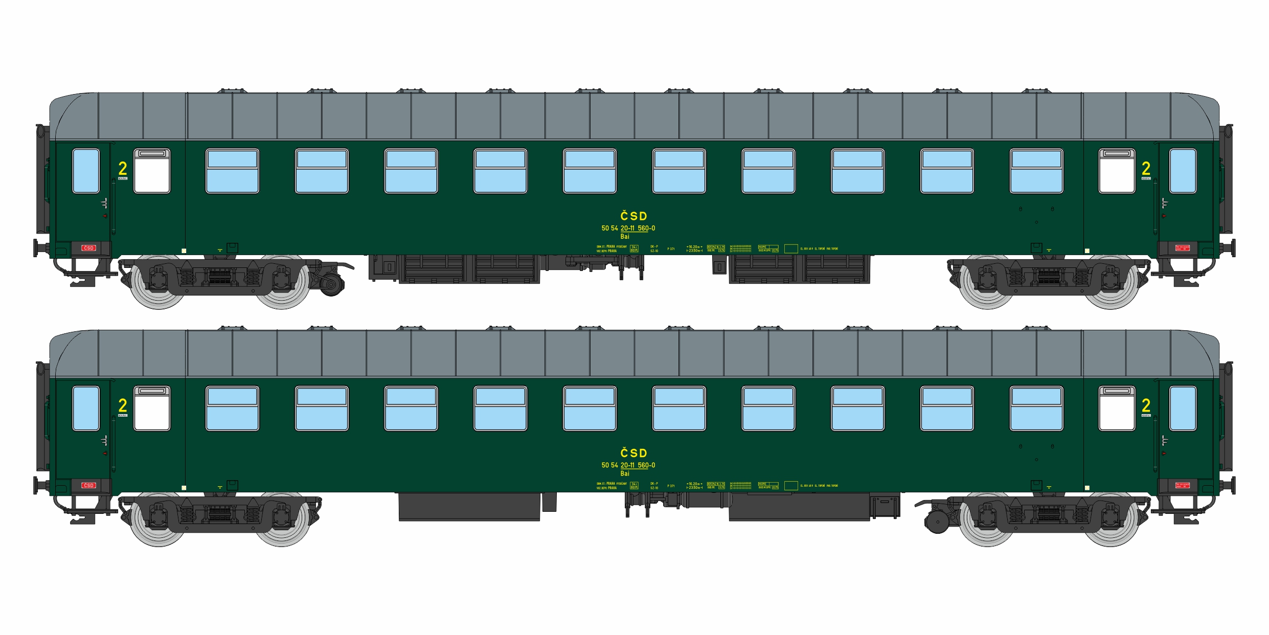 Osobní vůz Bai Praha 2