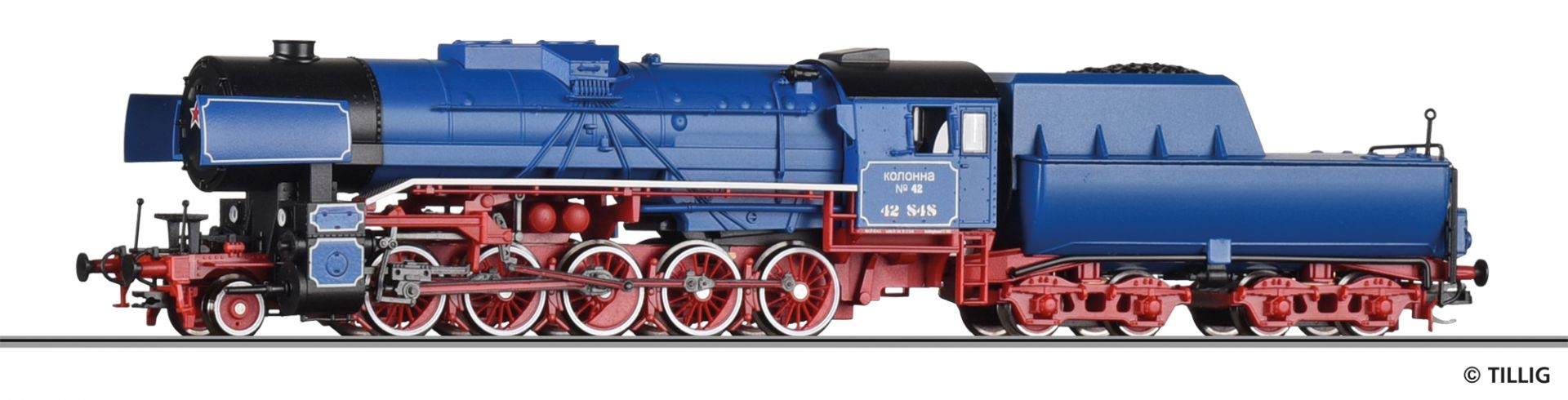 tillig 502597 Limitovaná edice řada parní lokomotiva  42 848 TT