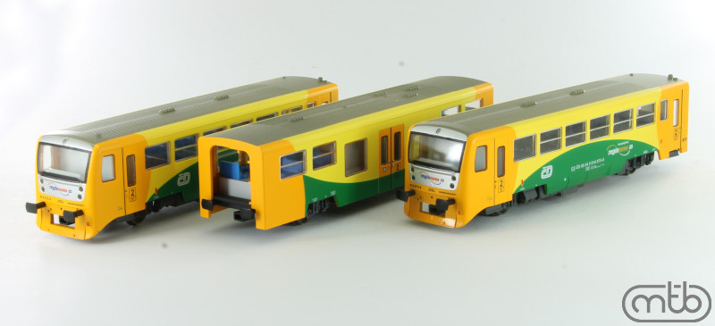Motorový vůz ČD 814+014+814 ČD (HO)