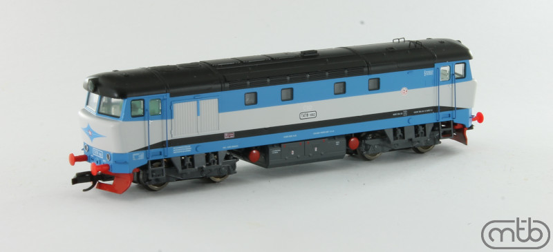 Motorová lokomotiva ČSD T478 1002 ČSD TT