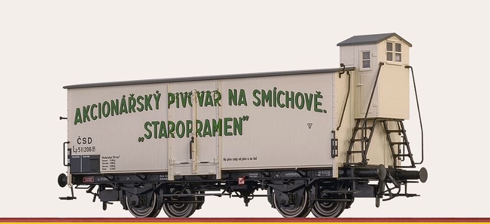 51261 Brawa - Pivní vůz "Staropramen" (HO)