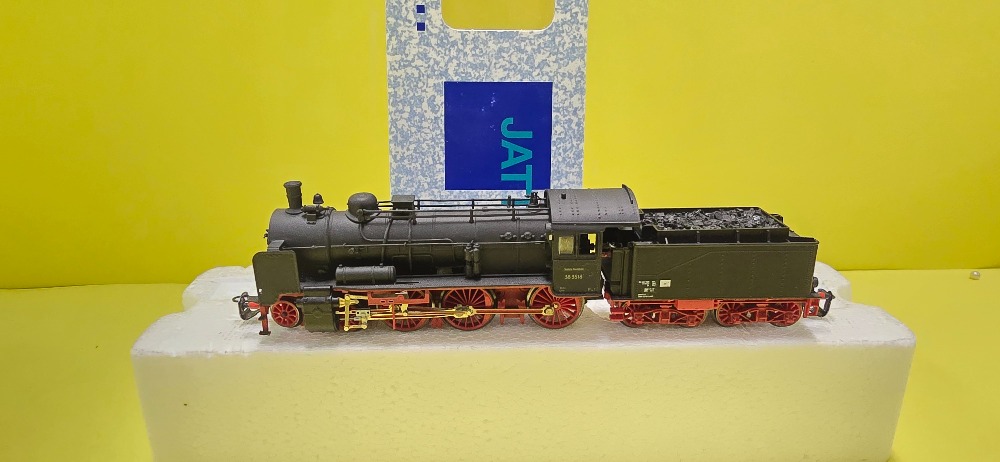 Parní lokomotiva velká část z kovu BR38/377 ČSD JATT