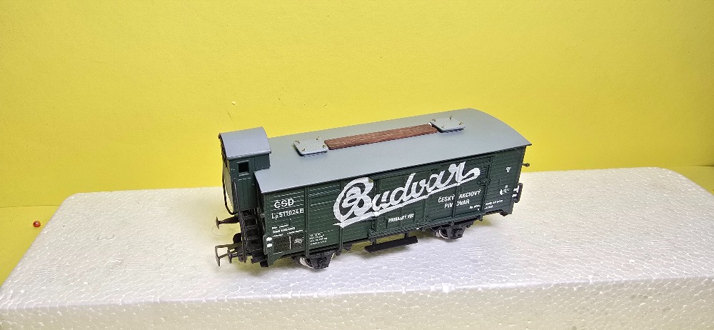 Pivní vagón Budvar ČSD (HO)