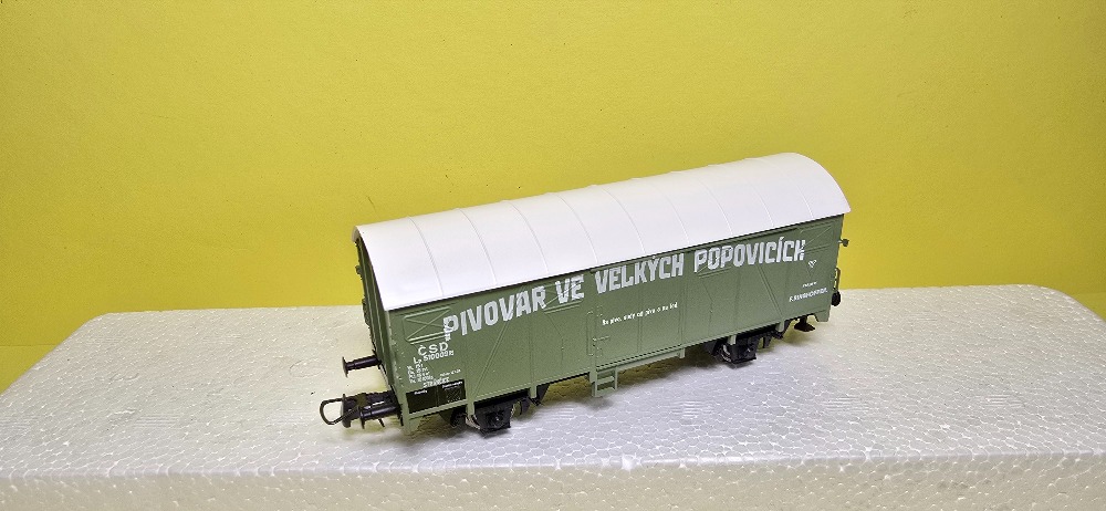 Pivní vagón Velké Popovice ČSD (HO)