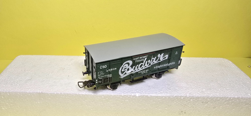 Pivní vagón Budvar ČSD (HO)