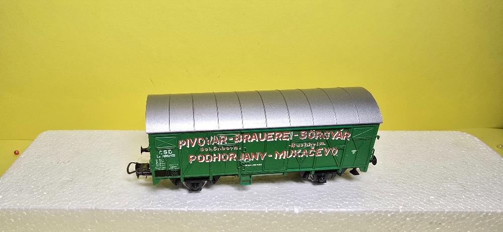 Pivní vagón Mukačevo ČSD (HO)