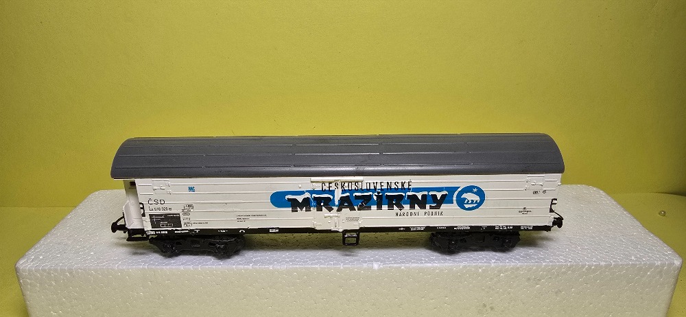 Nákladní vagón Československé Mrazírny ČSD (HO)