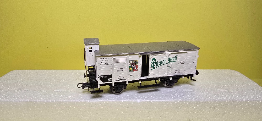Pivní vagón Pilsner s budkou ČSD (HO)