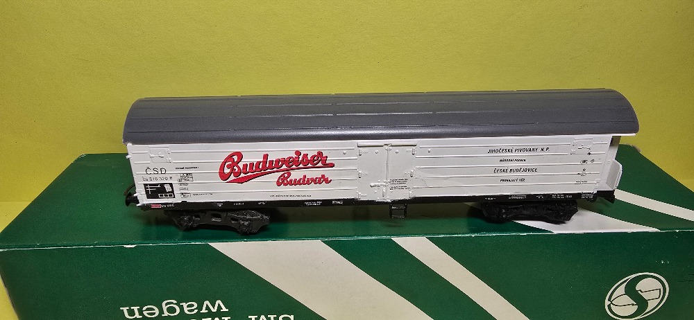 Pivní vagón Budweiser ČSD (HO)