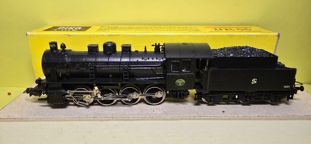 Parní lokomotiva BR 55 SJ vyrobeno malé množství (HO)