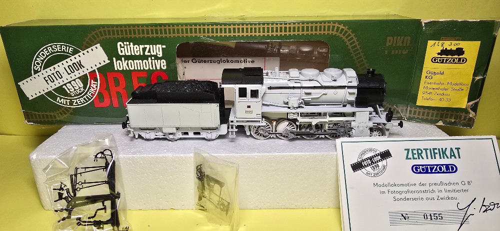 Limit edice parní lokomotiva BR 56 DRG fotoverze (HO)