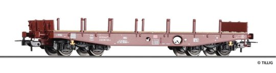 77075 Tillig H0 Bahn - Plošinový vůz s klanicemi Rmms 662