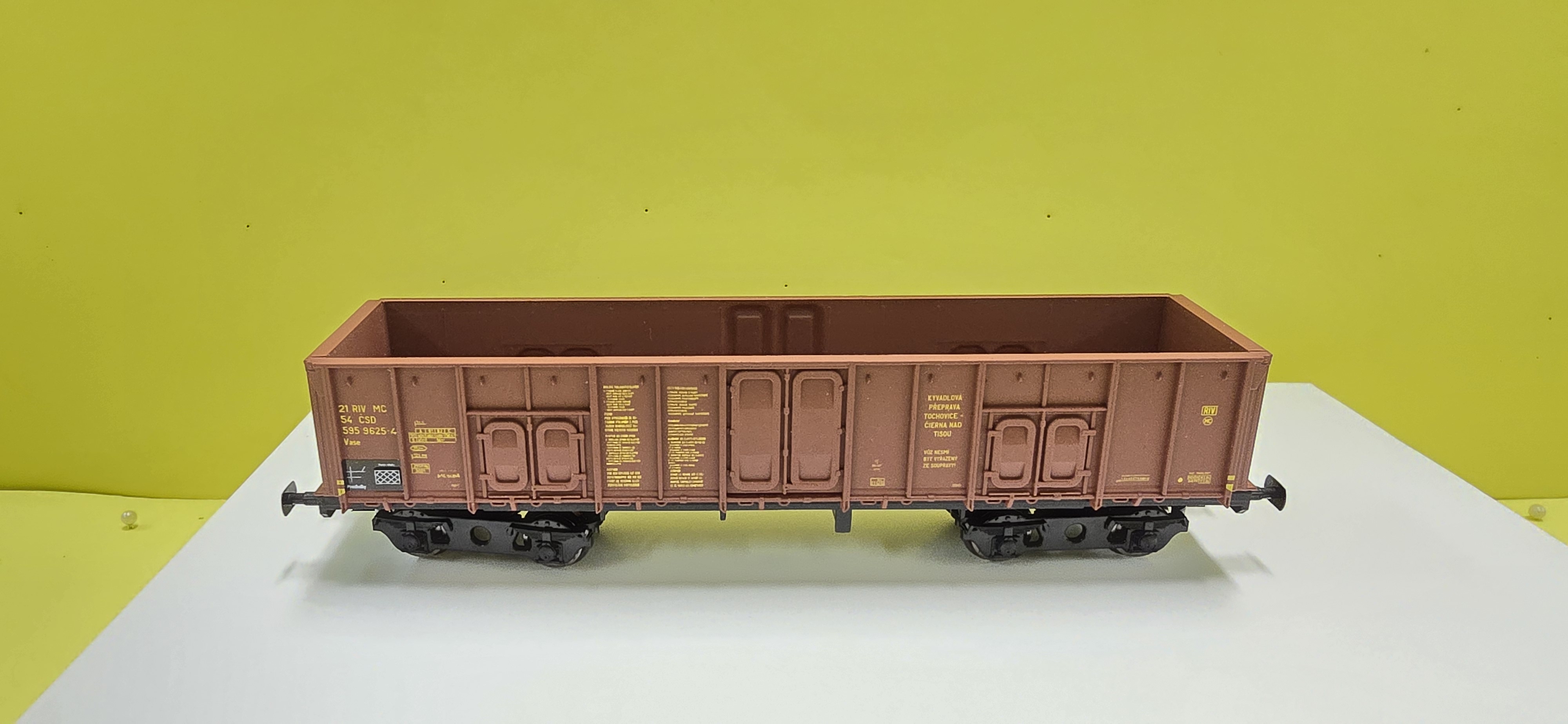 Nákladní vagon 4 osy Vsa CSD mtb model HO