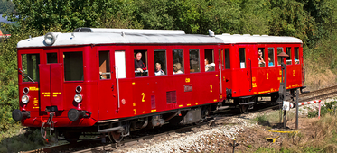 MTB Model H0 - Motorový vůz M131.1278 + CDlm "Hurvínek" - ČSD (DCC,zvuk) HO