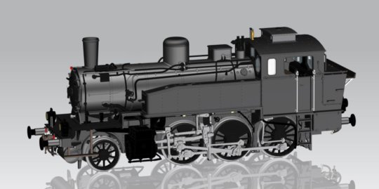 50749 PIKO - Parní lokomotiva BR 335.1