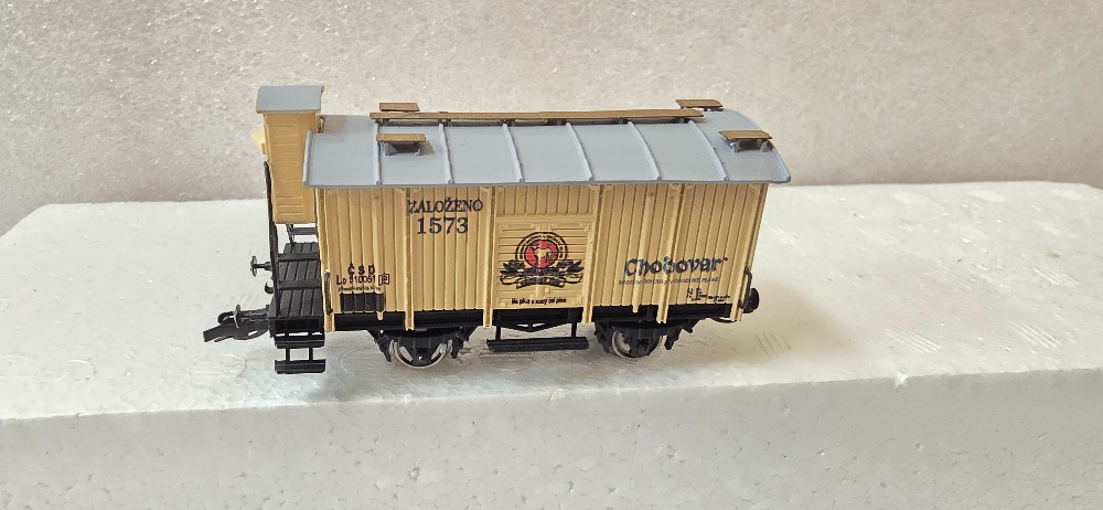 Maloserie ČSD pivní vůz chodovar TT