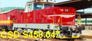 S458047-H0 MTB - Elektrická lokomotiva řady S458.047