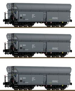 6600324 Roco - 3- dílný set výsypných vozů Wap