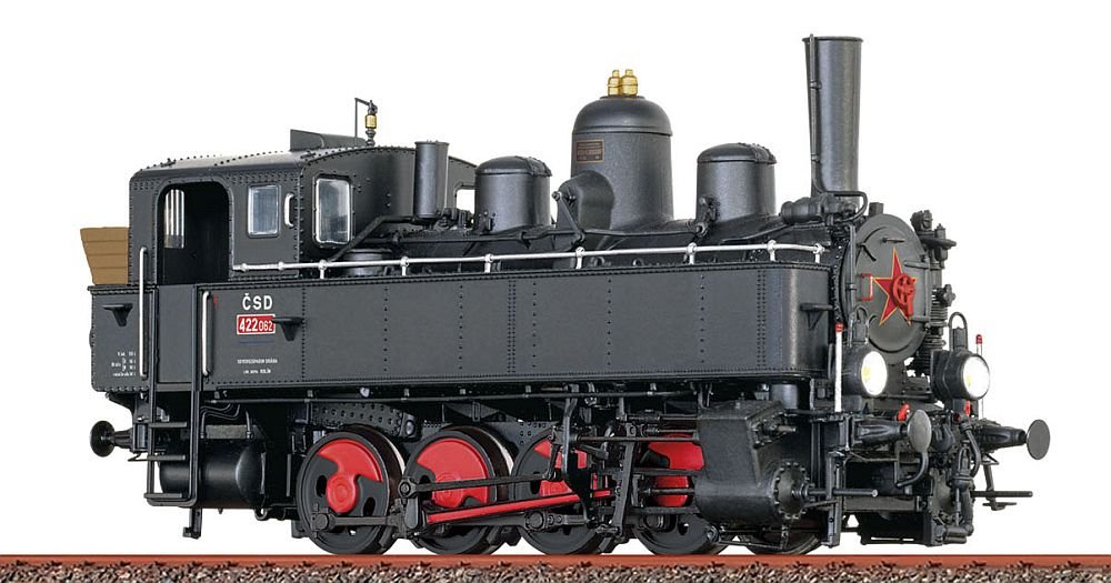 Brawa 40648 Parní lokomotiva řady 422.0 ČSD (HO)