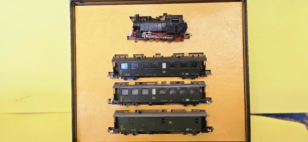Herr Sběratelský set s lokomotivou BR 99 +3 osobní vozy 