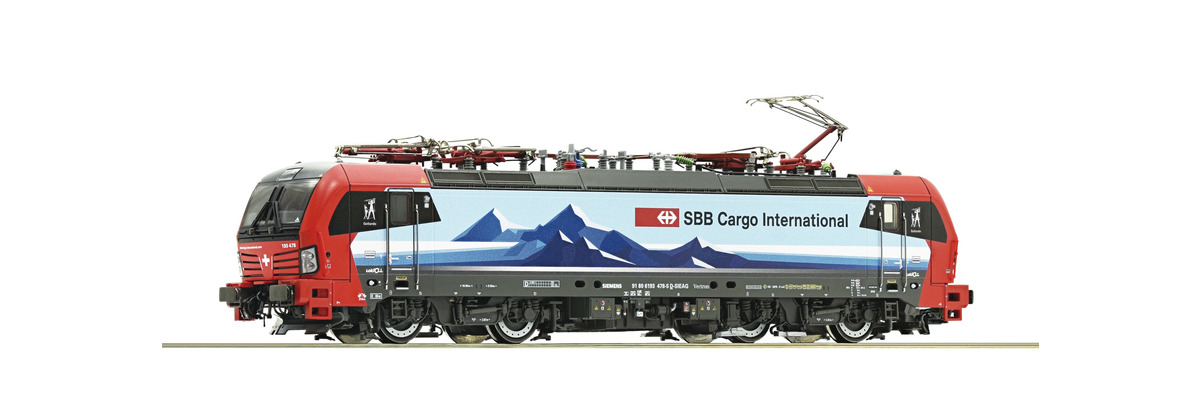 Roco 73956 elektrická lokomotiva  BR 193, SBB Cargo International zvuk (HO)