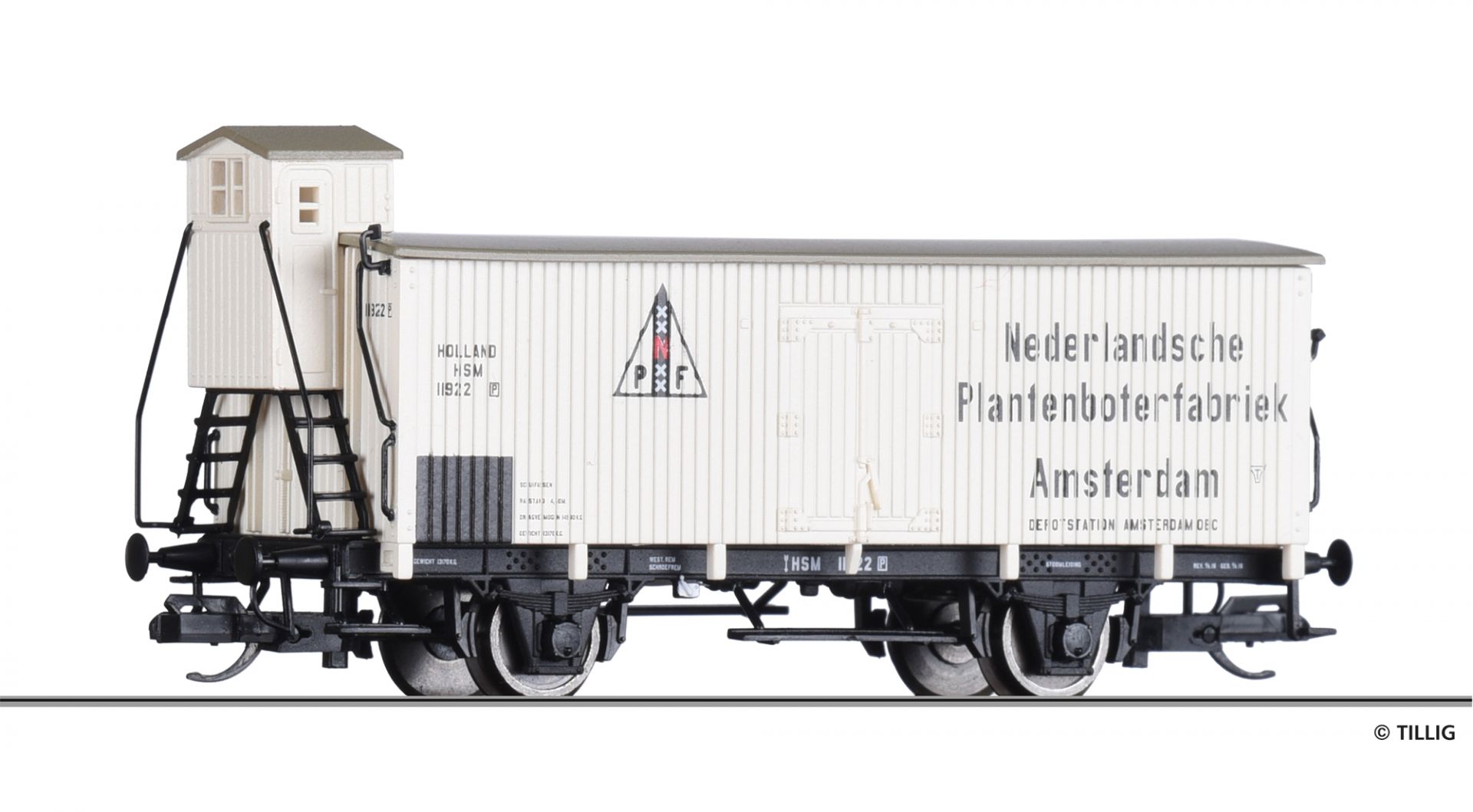 Tillig 17922 limitovaný uzavřený vůz Box car HSM TT