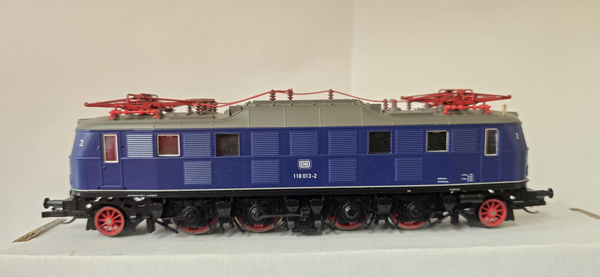 Tillig Elektrická lokomotiva 118 DB (TT)
