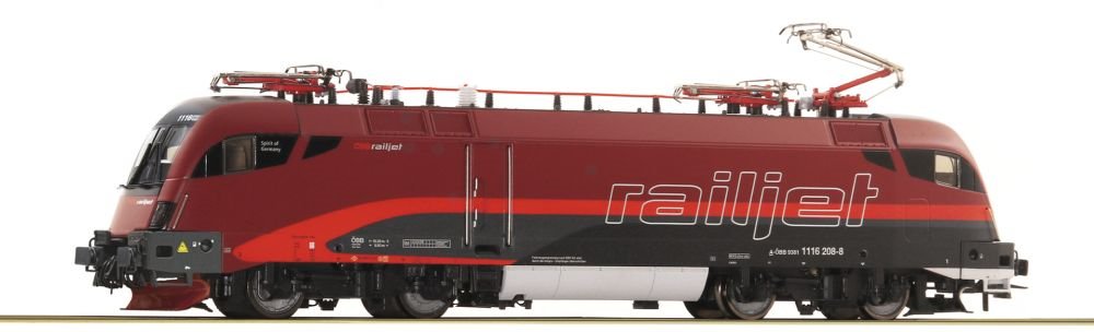 7580046 Roco - Elektrická lokomotiva řady Rh 1116 „Railjet“ TT