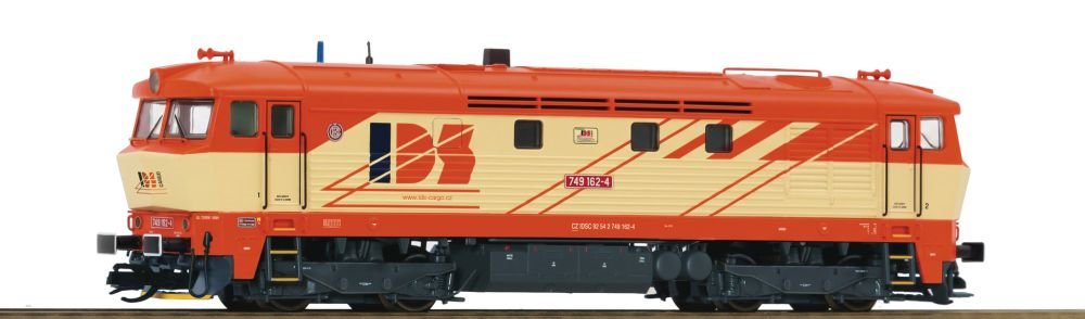 7380040 Roco - Dieselová lokomotiva řady 749 162-4, "IDS Cargo" TT