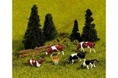 Krávy na pastvě HO