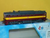 Brejlovec ČSD 753 223-7-motorizovaný HO