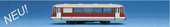 Lehký motorový vůz LVT 772.342-2, Lipsko, červený, samostatný
