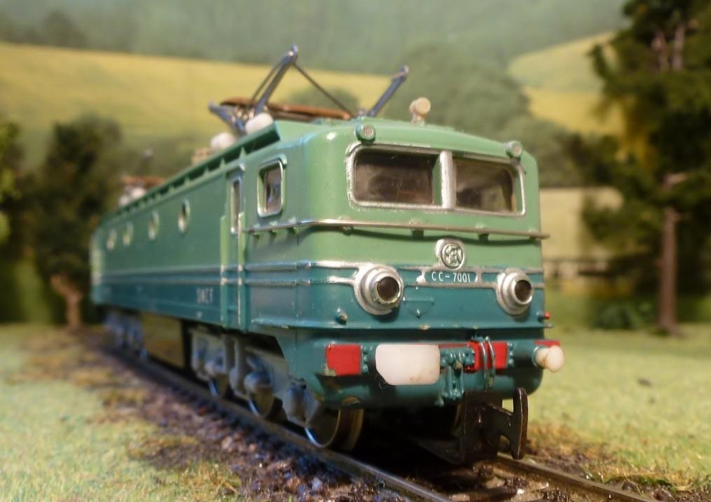 PMP (JEP-BLZ) CC 7001 SNCF 2 MOTEURS (RARE) FABRICATION en BRONZE TRES BON ETAT EUR 480,00 - FR